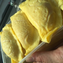 无锡特产纯手工新鲜黑猪肉腿心蛋饺500g 包邮 满4件 可清蒸或烧汤