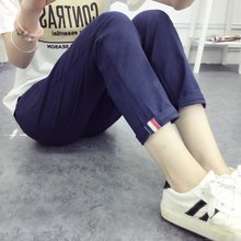 女夏季九分裤 棉麻薄款 宽松小脚哈伦裤 韩版 休闲裤 女装 2016夏季新款