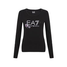 Emporio Armani/阿玛尼女装长袖T恤圆领 EA7印花体恤 6YTT18TJ图片