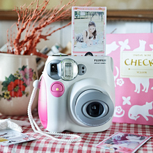 富士instax mini7s 套餐含拍立得相纸 立拍得一次成像LOMO相机