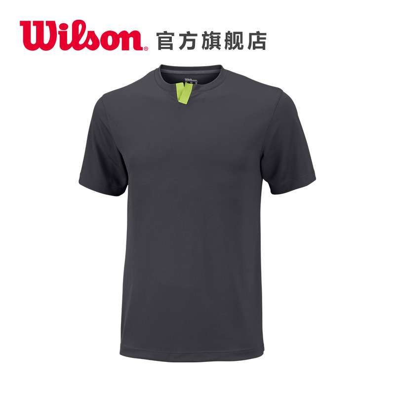 Wilson威尔胜男款网球运动T恤 训练服  SU HENLEY