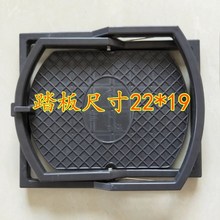 新款横式弹簧套踏板单向锁头一代踏板立式二节套踏板钢丝绳套紧固