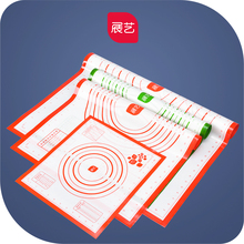 展艺旗舰店 耐高温铂金硅胶垫揉面垫和面垫饼干垫烘焙工具