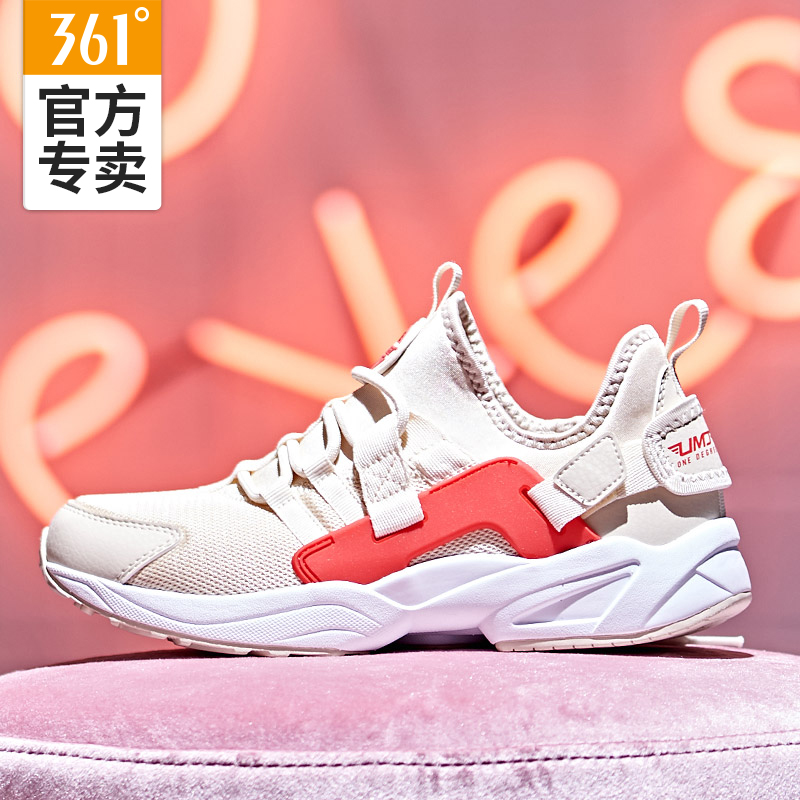 361 women's shoes, sports shoes, 2019 summer ins running shoes, 361 degree genuine Wallace casual breathable running shoes