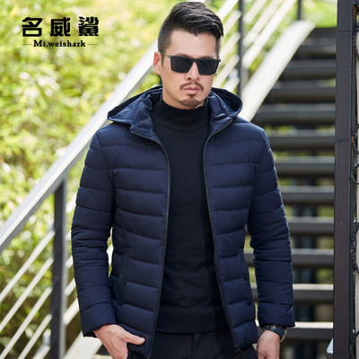 中年男士棉衣翻领加厚冬装棉服中老年男装大码棉袄爸爸装连帽外套