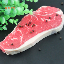 澳洲进口安格斯西冷牛排200g 送黄油酱包 原味牛扒 鲜有汇聚