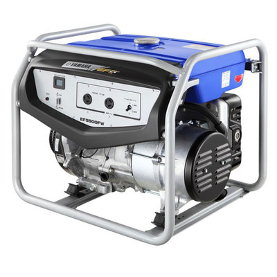 雅马哈汽油发电机EF5500FWEF5500EFW手电启动4.6KW小型家用静音