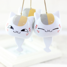 「猫老师风铃」猫咪老师眯眼日式手工彩绘风铃陶瓷工艺品礼品挂件