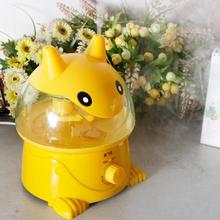 促销 小猪加湿器家用4L大容量静音迷你办公室卧室空调空气净化增
