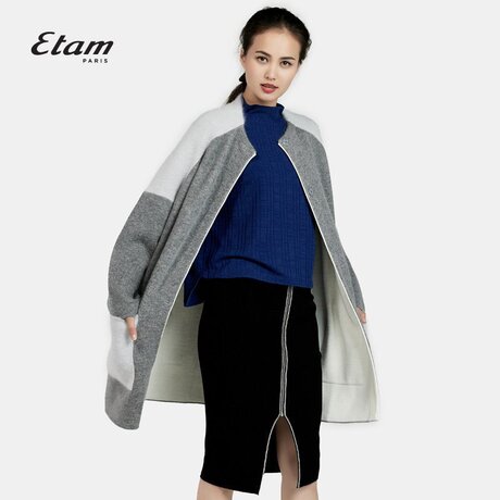Etam/艾格艾格 Etam  冬新品时尚休闲针织开衫  K254商品大图