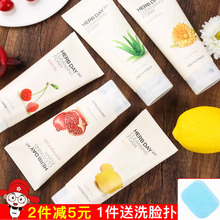 TheFaceShop菲诗小铺洗面奶泡沫洁面补水保湿 清洁 男女柠檬樱桃