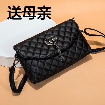 妈妈包2018新款小包包女中年百搭斜挎包老年人包奶奶包手机零钱包