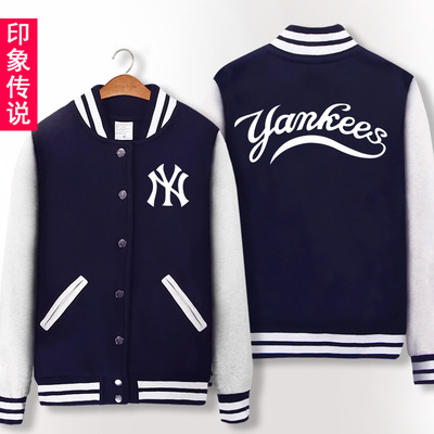 棒球服男春秋2018新款外套夹克衫韩版潮春季情侣装大码加厚卫衣服