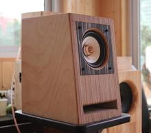 书架hifi胆机一对DIY定做 3寸4寸全频喇叭迷宫桦木多层板音箱空箱