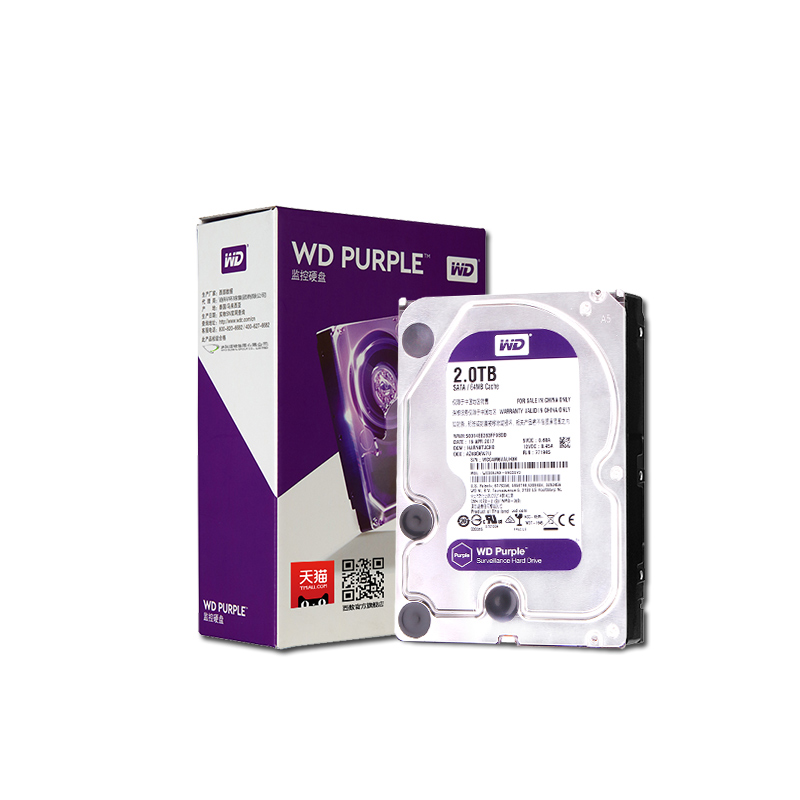 WD/西部数据 视频监控机械硬盘