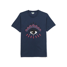 KENZO/高田贤三 男士眼睛短袖T恤 PF855TS0494YM图片