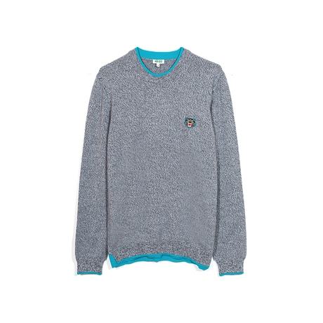 KENZO/高田贤三 男士圆领长袖T恤 PF865PU2023AB商品大图