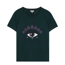 KENZO/高田贤三 女士大眼睛短袖T恤 4YD-2TS733图片