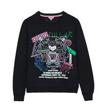 KENZO/高田贤三 女士圆领长袖T恤 4XG-2SW850图片