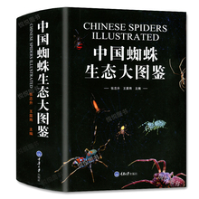 71科种类达1139种蜘蛛图片昆虫科普读物书籍 蜘蛛知识档案书动物百科 昆虫图鉴蜘蛛学蜘蛛生态识别 中国蜘蛛生态大图鉴
