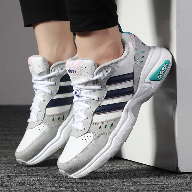 Adidas Women's Shoes 2019 Winter New Sports Shoes Lightweight Casual Dad Shoes Cushioned Running Shoes EG2689