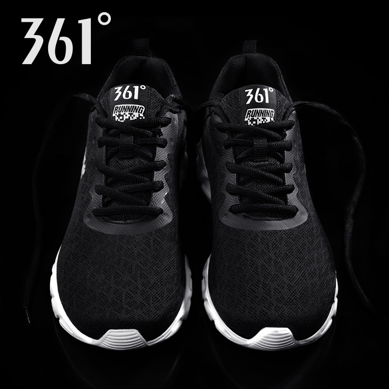 361 Sports Shoes for Men 2019 Autumn and Winter New Men's Shoes Leather Shoes for Warm 361 Degrees Running Shoes Casual Shoe Trend