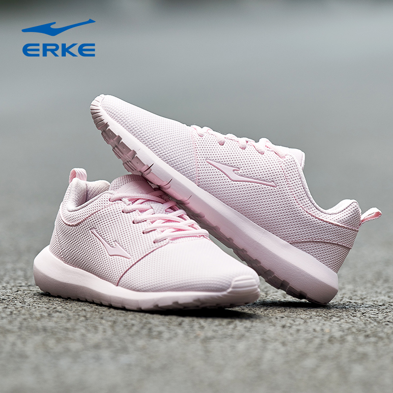 ERKE Women's Shoes 2019 Autumn New Breathable Sports Shoes Winter Shoes Casual Shoes Women's Fitness Running Shoes