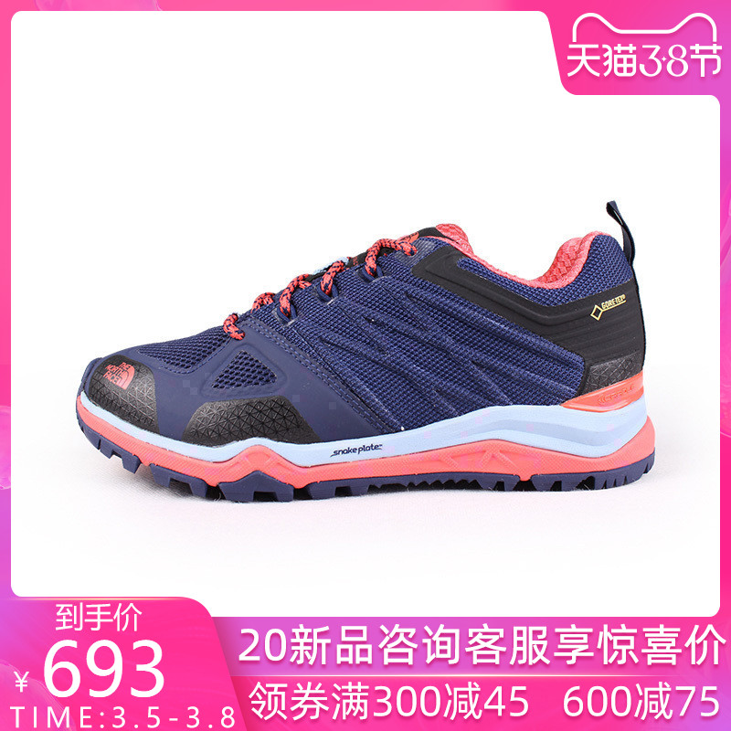 Autumn and winter versions of the north face women's waterproof and wear-resistant hiking shoes NF00CCG9