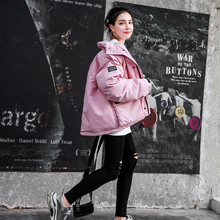 反季棉服女短款加厚羽绒棉袄冬季韩版学生面包服冬天棉衣外套女装图片