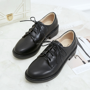 平底学院风春季单鞋女