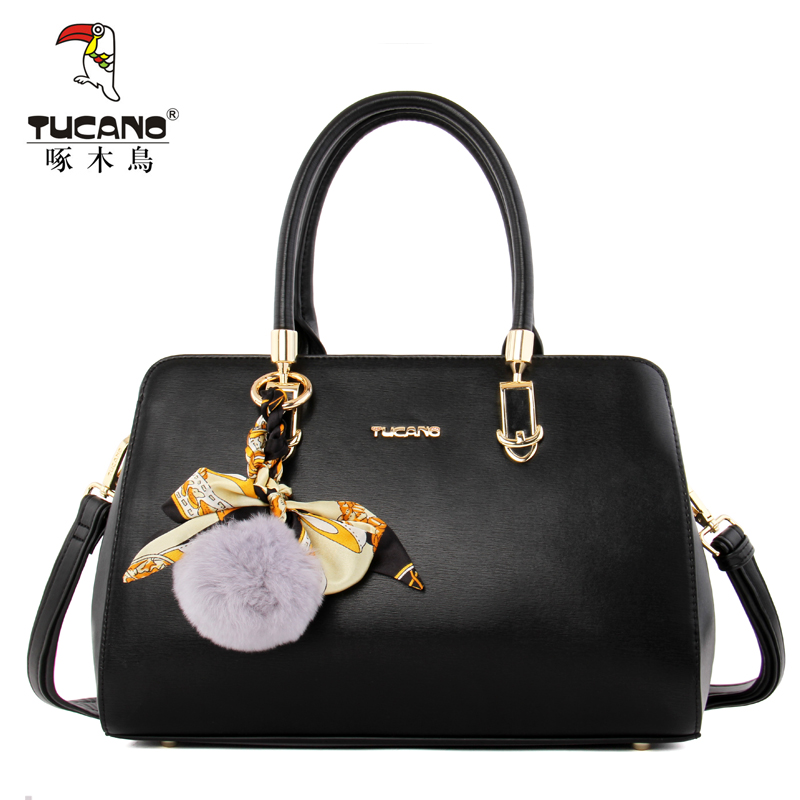 啄木鸟包包2018新款女手提包时尚大气女士包