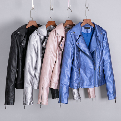 皮衣女装2018春秋新款韩版pu皮夹克短款机车服bf小外套潮chic港风商品大图