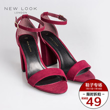 NEW LOOK女鞋粗跟高跟凉鞋|505103461