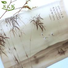 林之梦 硫酸纸信封梦之乡竹子水乡画叶脉书签叶脉画礼品包装6寸