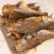 山东特产香酥小黄花鱼即食海鲜零食干货烤小黄鱼干小鱼干500g包邮