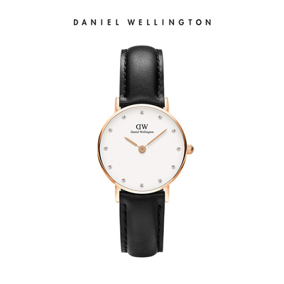 DanielWellington丹尼尔惠灵顿 DW手表 26mm正品镶钻皮带石英女表