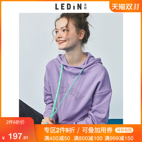 乐町卫衣2018新款女短款连帽港风ins超火慵懒风上衣女宽松中长款商品大图