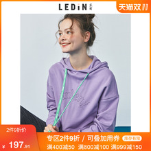 乐町卫衣2018新款女短款连帽港风ins超火慵懒风上衣女宽松中长款图片