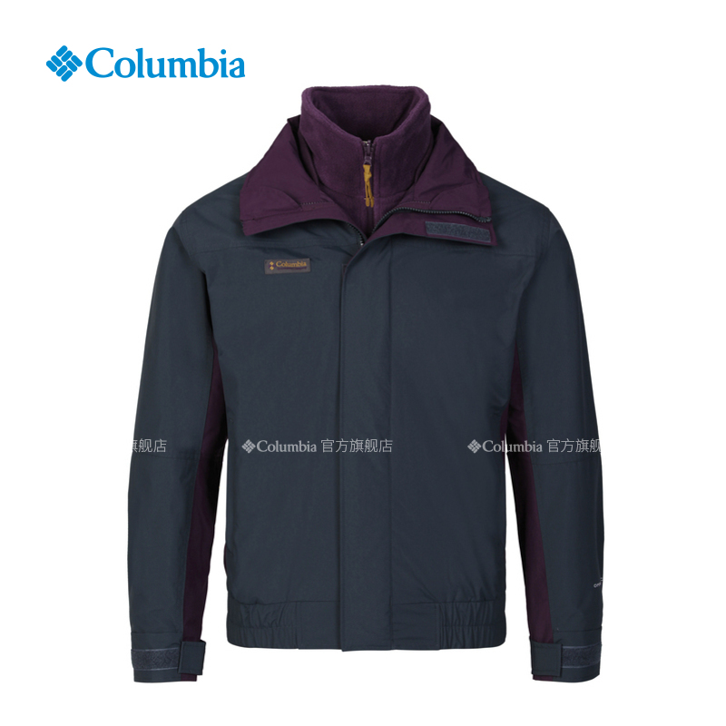 Columbia Outdoor New Product Autumn/Winter Men's Omi Waterproof Fleece 3-in-1 Charge Coat WE1190