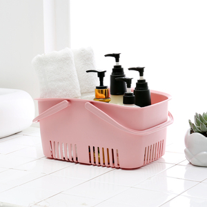 浴室塑料手提洗澡篮