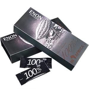 怡浓100%纯黑巧克力礼盒装