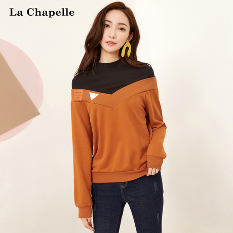 卫衣女套头圆领2018春装新款韩版宽松bf风上衣chic潮外套商品大图