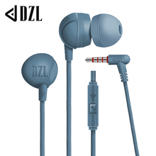 DZL入耳式重低音有线小米耳机通用男女L弯型游戏吃鸡耳麦Q1 pro