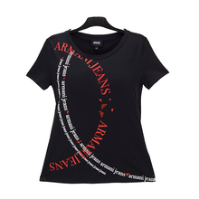 ARMANI 阿玛尼 AJ系列 正品 秋冬女士印花休闲T恤 3Y5T56-5JPXZ图片