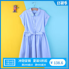 女童连衣裙22112190202 2019夏季新款 专柜正品 巴拉巴拉童装