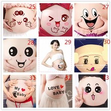 可爱 孕期大肚贴孕妈2018拍照孕肚 服装 肚皮贴 怀孕孕妇肚子贴纸