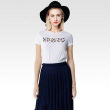 正品KENZO/高田贤三女装 个性印花LOGO短袖 圆领女士修身T恤OP图片