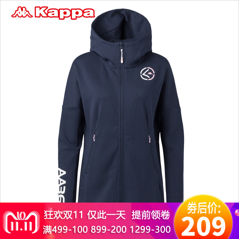 Kappa卡帕女款卫衣运动衣 运动服2017秋冬新款|K0762MK36