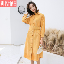 依嬅莎2018年冬季新款连衣裙YD18YQL6406图片