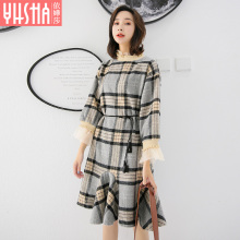 依嬅莎2018年冬季新款连衣裙YD18YQW6240图片